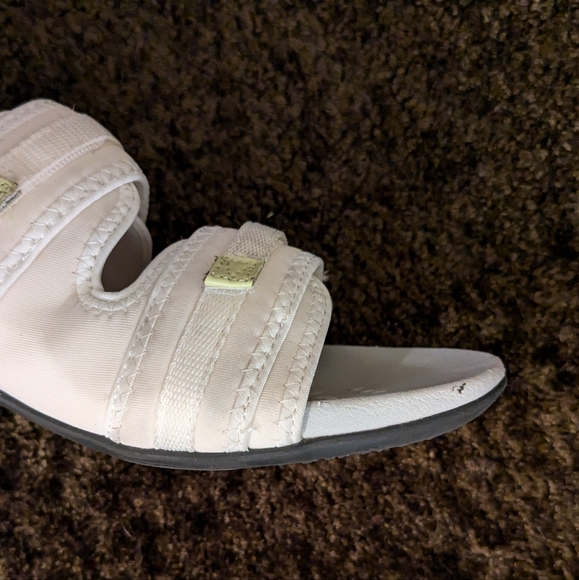 Vionic women's white sandal slides 9 - Picture 9 of 9